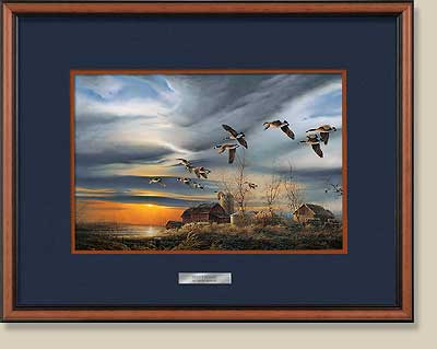 Silent Sunset Encore II Framed